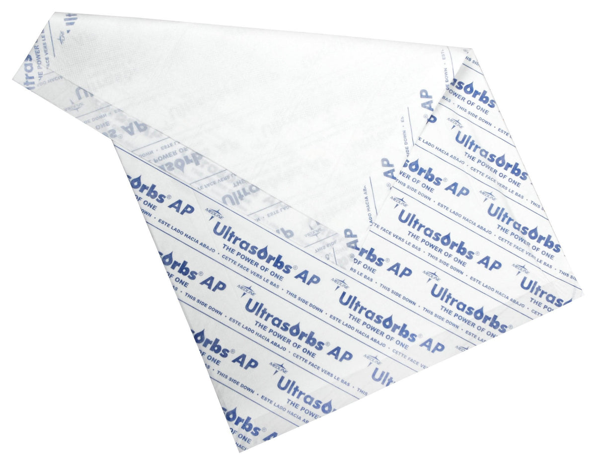 Medline (10/Pkg) Ap Underpad, Size 24in x 36in (Product Number: Ultrasorb2436) - Case of 7