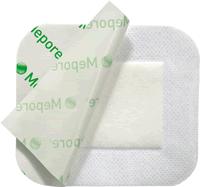 Molnlycke Mepore Adherent Dressing, Size 9 cm x 10 cm - Box of 50