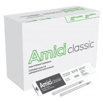 Ostomy Essentials Amici Classic Female Intermittent Catheters, Size 16 Fr 7" - Box of 100