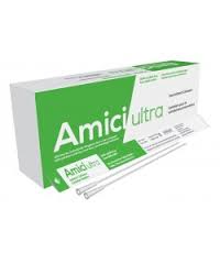 Amici Catheters Amici Ultra Male Intermittent Catheters, Size 12 Fr 16in - Box of 100