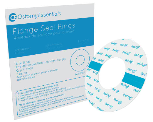 Ostomy Essentials Ostomy Essentials Flange Seal Rings, Size Small (32 mm - 50 mm) - Pack of 10
