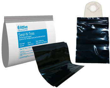 Ontario Ostomy Supply Seal And Toss Ostomy Disposal System 11" W x 8" L - Pack of 50
