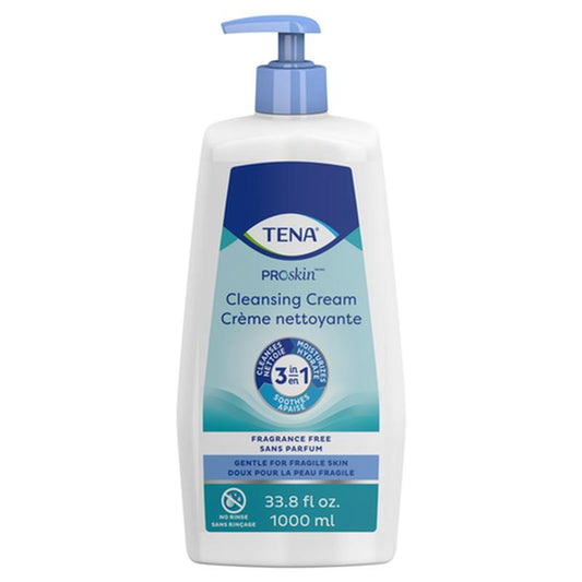 Tena Tena Cleansing Cream (Formerly Washcream) Scent Free 1000 mL Btl - BTL
