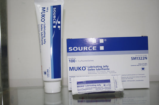 Source Medical Muko Lubricating Jelly, Size 140g Tube - Each