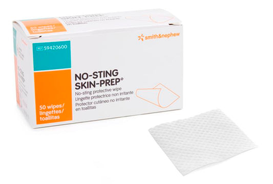 Smith & Nephew No Sting Skin-Prep Wipes - Box of 50