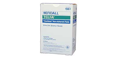 Covidien / Medtronic Disposamed Non-Adherent Dressing , 3" x 4". - Box of 100