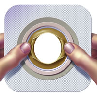Convatec Natura Moldable Durahesive, Flange 2 1/4in (57 mm), Cut-to-fit 1/2in (13 mm) - 7/8in (22 mm) - Box of 10