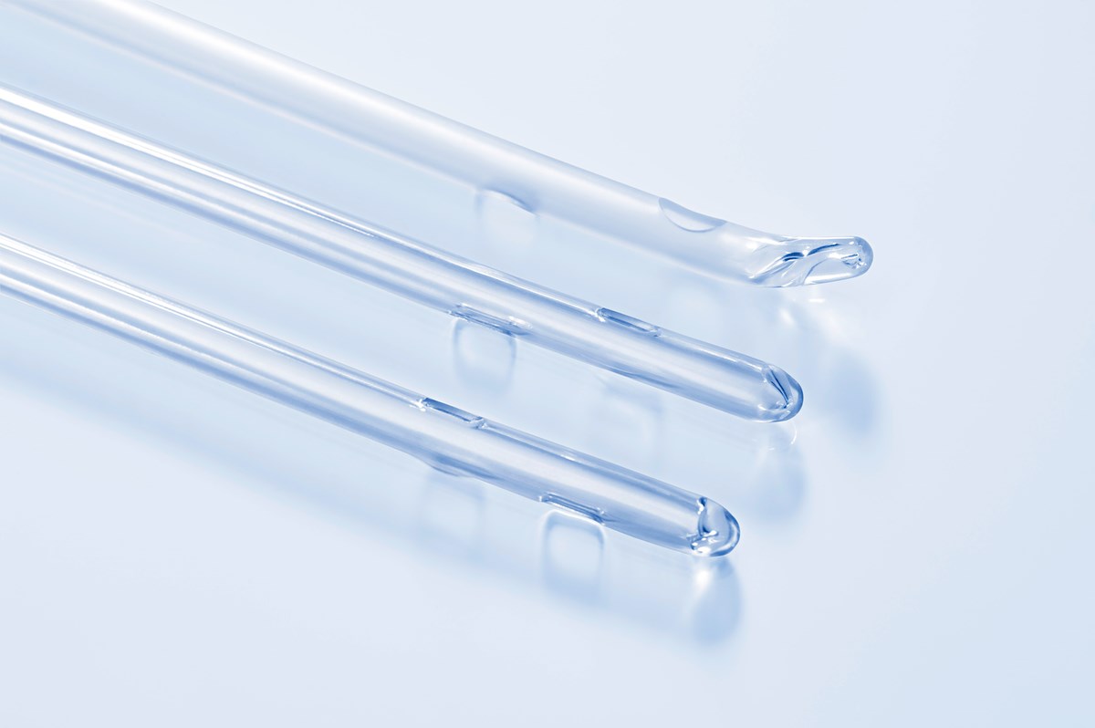 Convatec Gentlecath Uncoated Male, 18 Fr, Pvc, Straight Tip - Box of 100