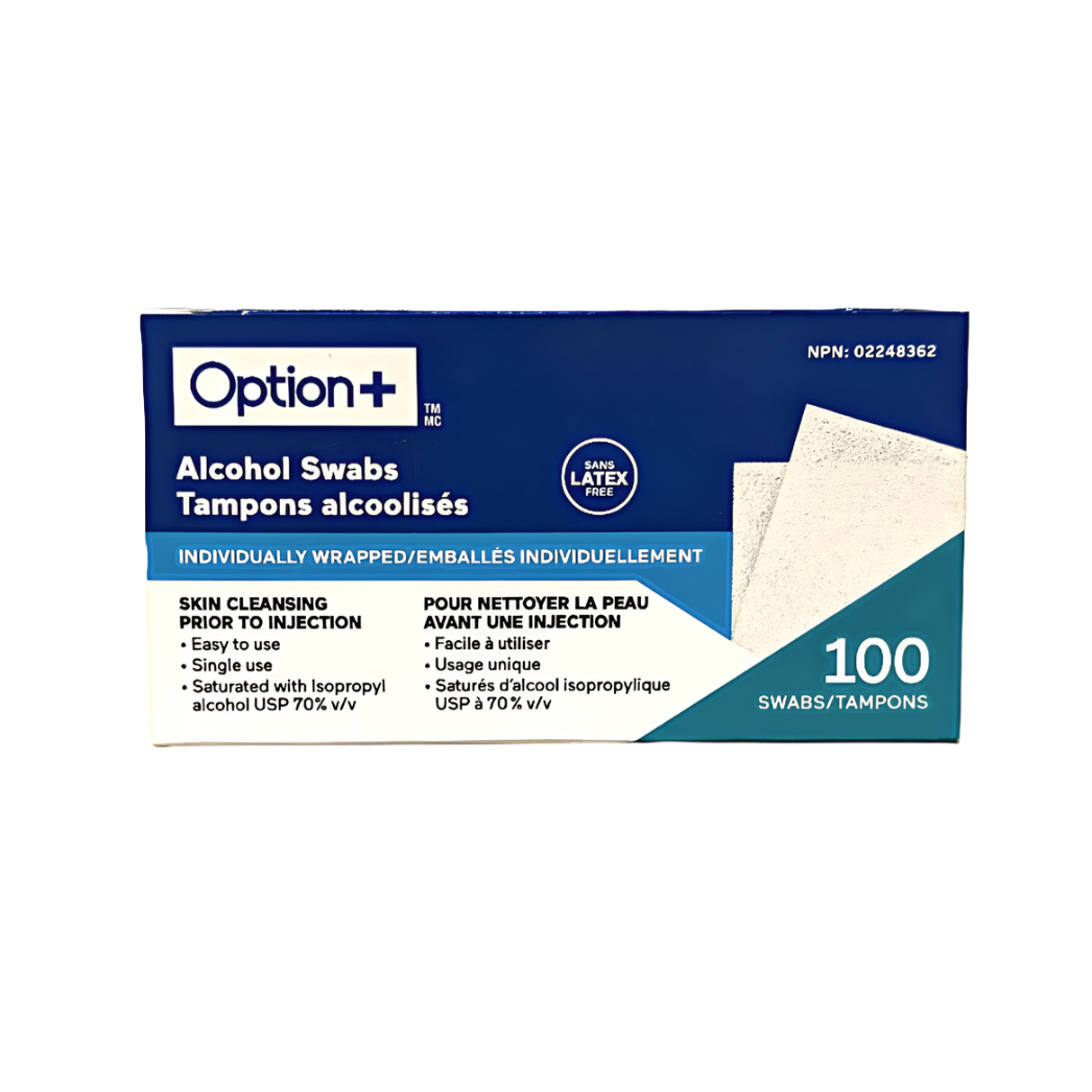 Option Plus Alcohol Swabs Product IMG
