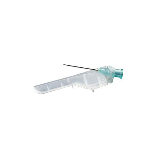 Terumo Company Surguard 3 Safety Hypodermic Needle 23g x 1" Hub & Needle Lock Finger/Thumb/Surface Activatio - Box of 100