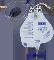 Urocare Disposible Night Drain Bag With 50in Tubing, Size Large 2000 mL - Each