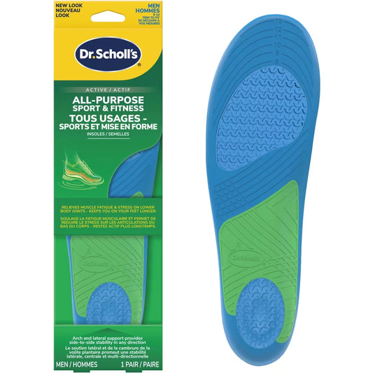 Dr. Scholl's All-Purpose Sport & Fitness Comfort Insoles, Mens, Trim to Fit product image