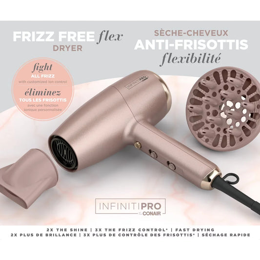 Conair FRIZZ FREE FLEX Hair Dryer front package