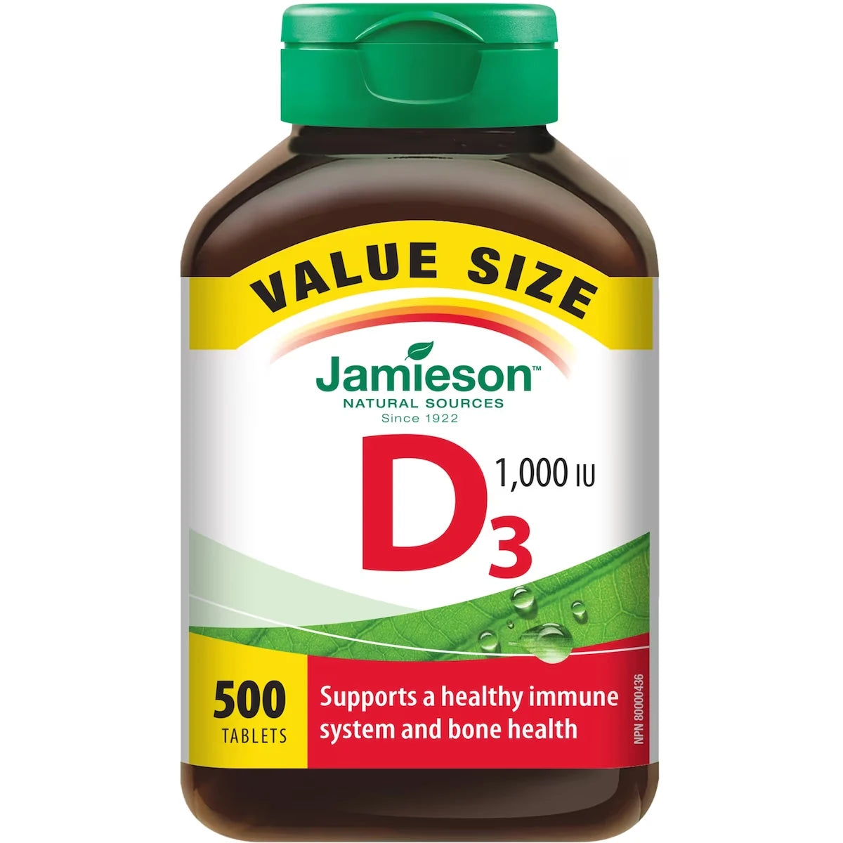 Jamieson Vitamin D 1, 000 IU - Value Pack product image