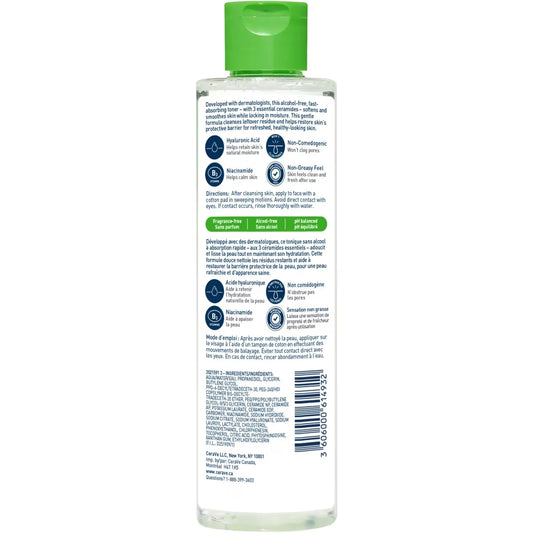 CeraVe Hydrating Toner for Face with Hyaluronic Acid, fragrance-Free product detail