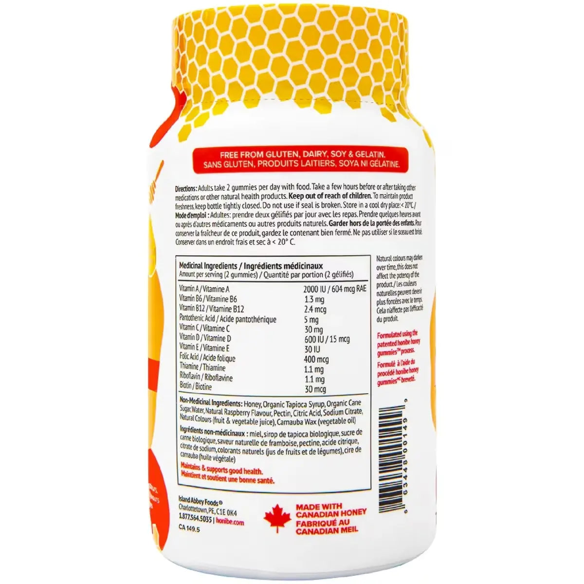Honibe Adult Complete Multivitamin Gummy 70 Ea product detail