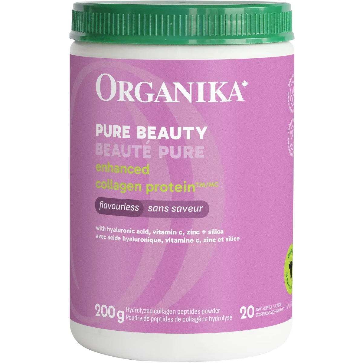 Organika Enhanced Collagen Pure Beauty front package