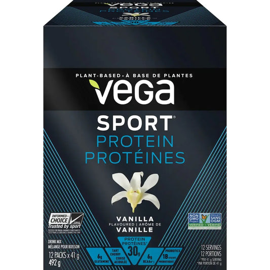 Vega sport protein box 12 single packs product image