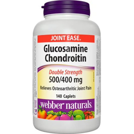Webber Glucosamine Chondroitin Double Strength 500/400 mg front package