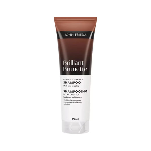 John Frieda Brilliant Brunette Colour Vibrancy Shampoo front package