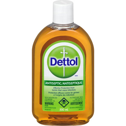 Dettol Antiseptic Liquid, 500 Ml front package