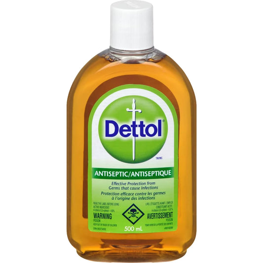 Dettol Antiseptic Liquid, 500 Ml front package