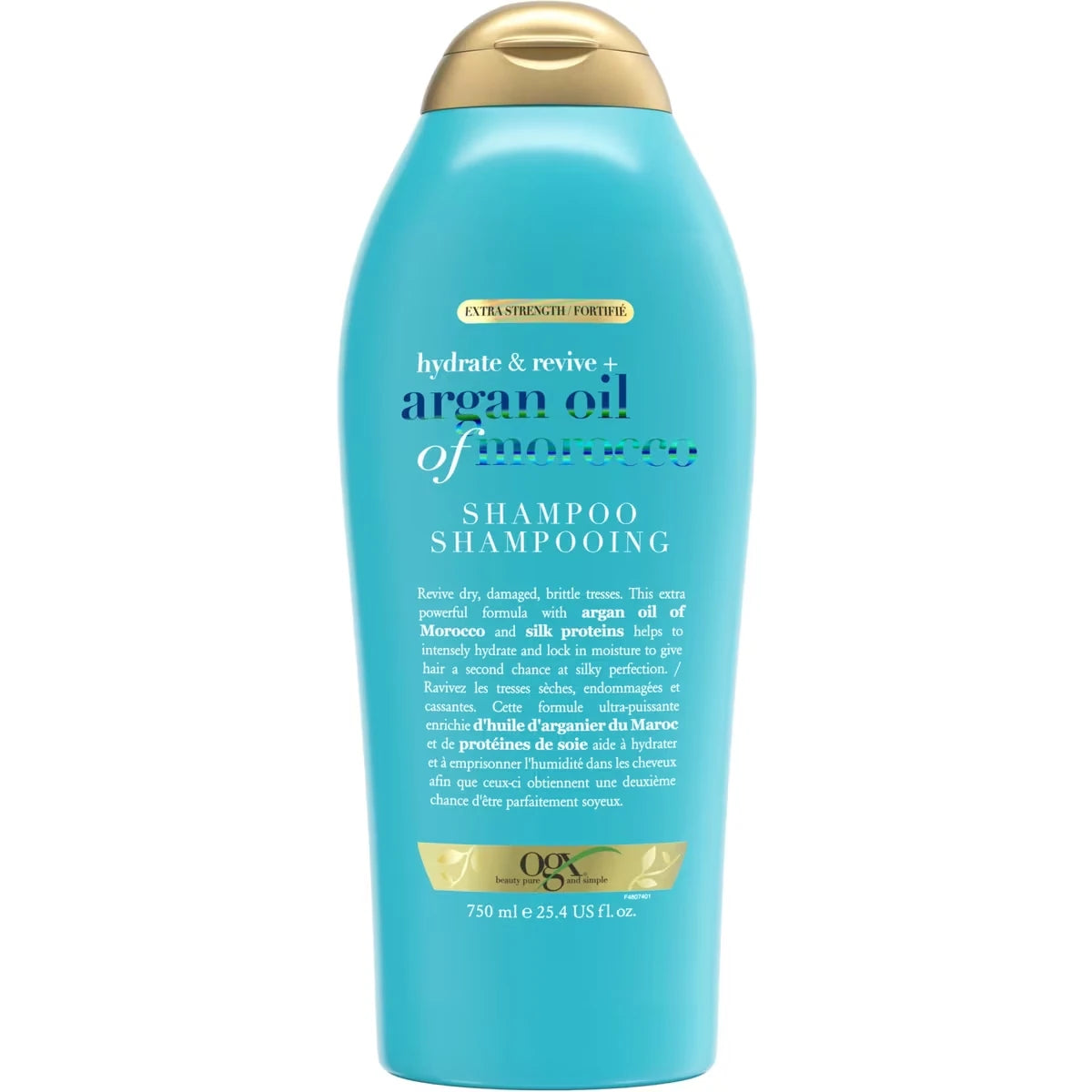 OGX Extra Strength Argan Oil of Morocco Hydrating Shampoo front package