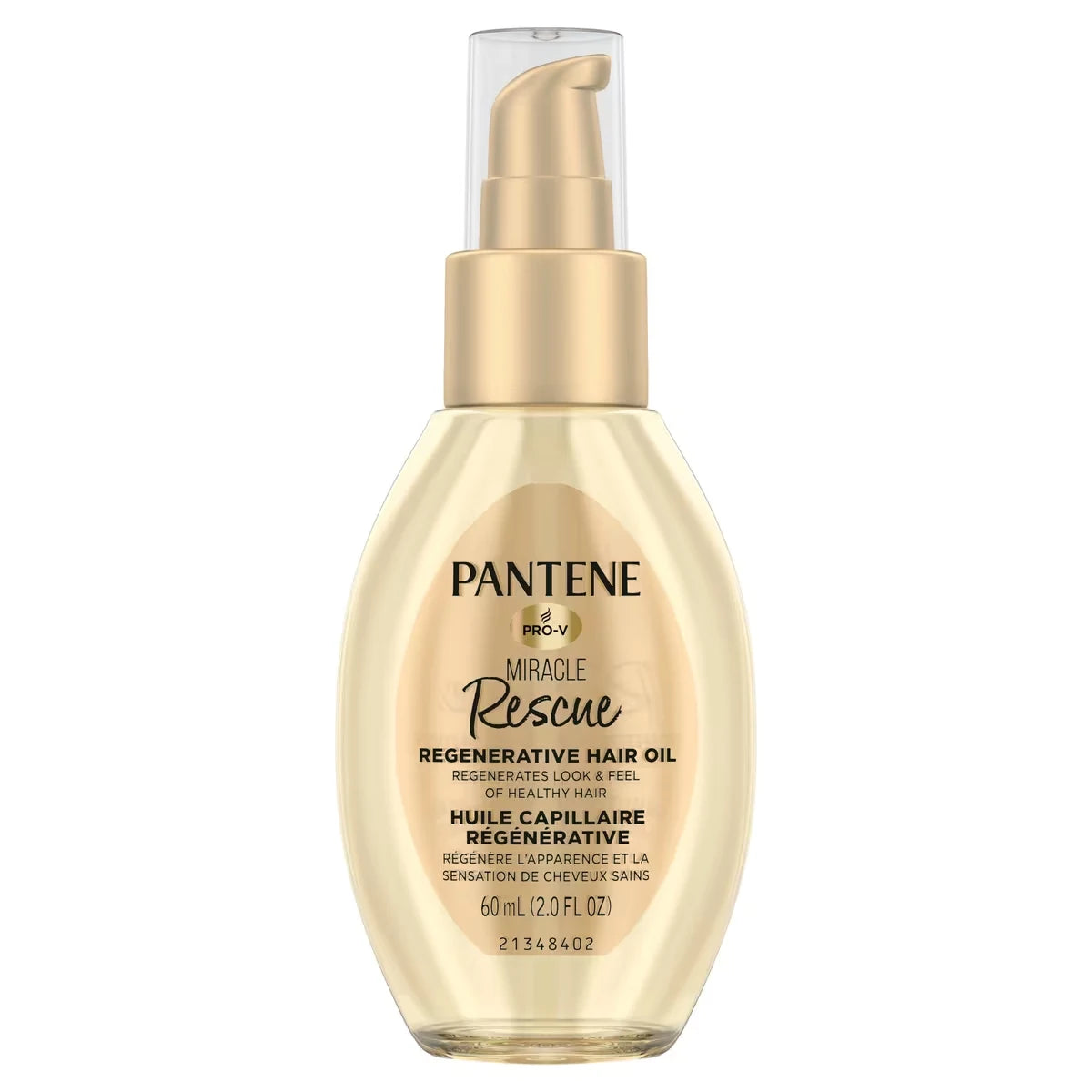 Pantene Miracle Rescue Regenerative Hair Oil front package