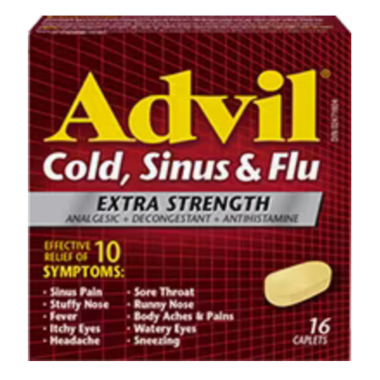 Advil Extra fort Rhume, Sinus et Grippe