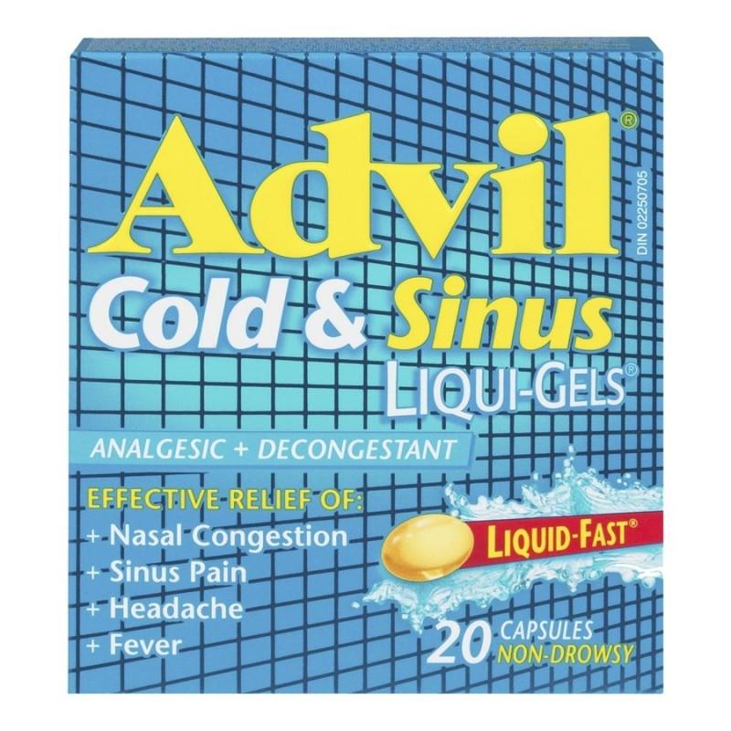 Advil Cold and Sinus, Liqui-Gels