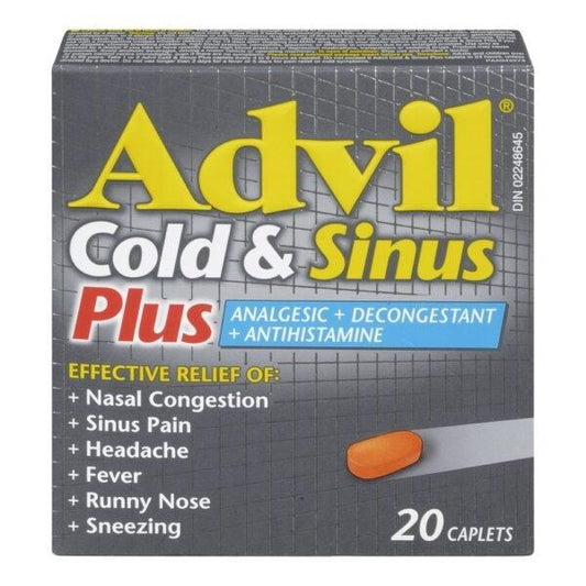Advil Cold + Sinus Plus Caplets