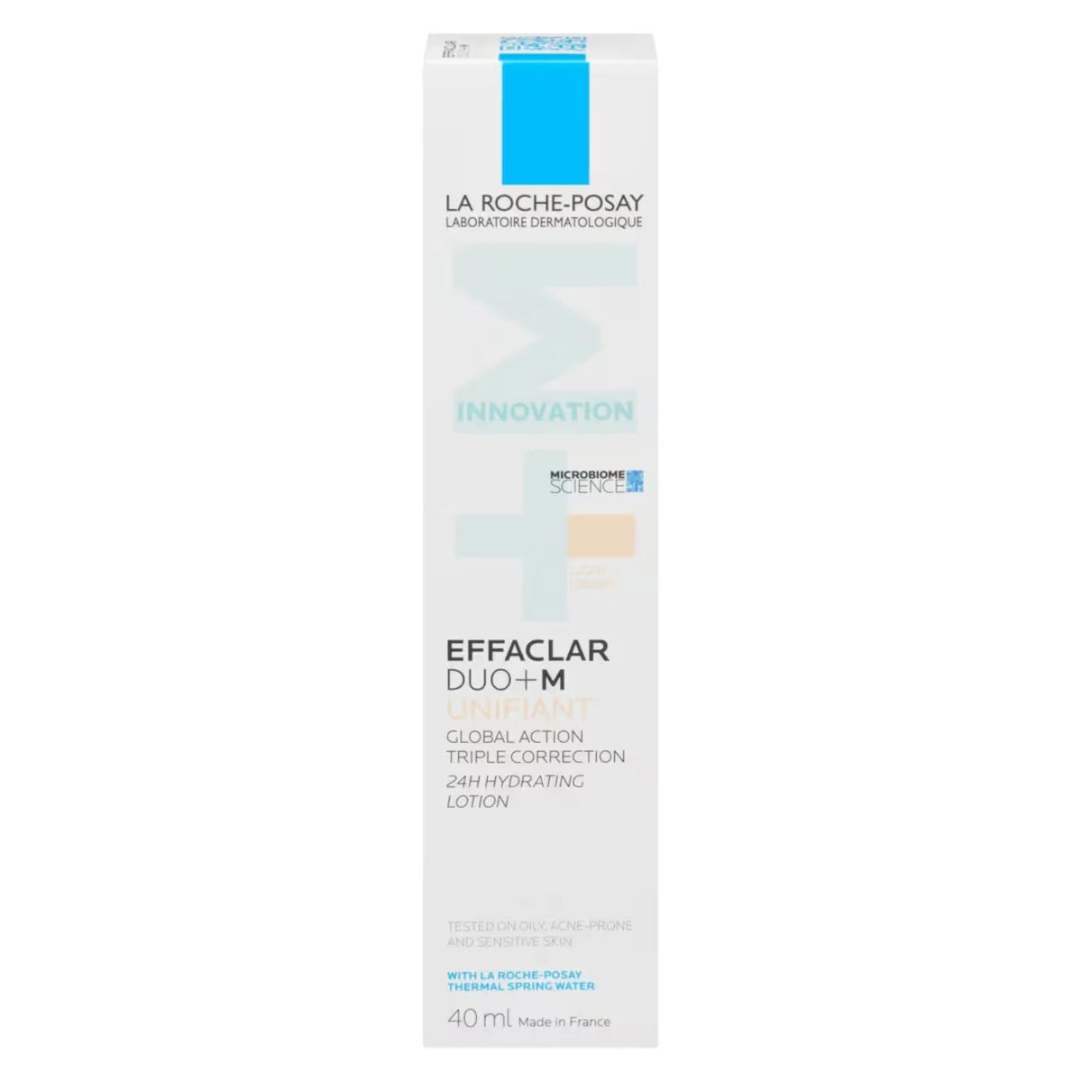 La Roche-Posay Effaclar Duo+M Unifiant Light front package