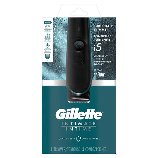 Gillette Intimate Men’s Pubic Hair Trimmer product detail