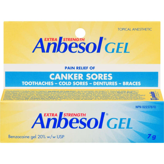 Anbesol Gel Extra Strength Canker Sore