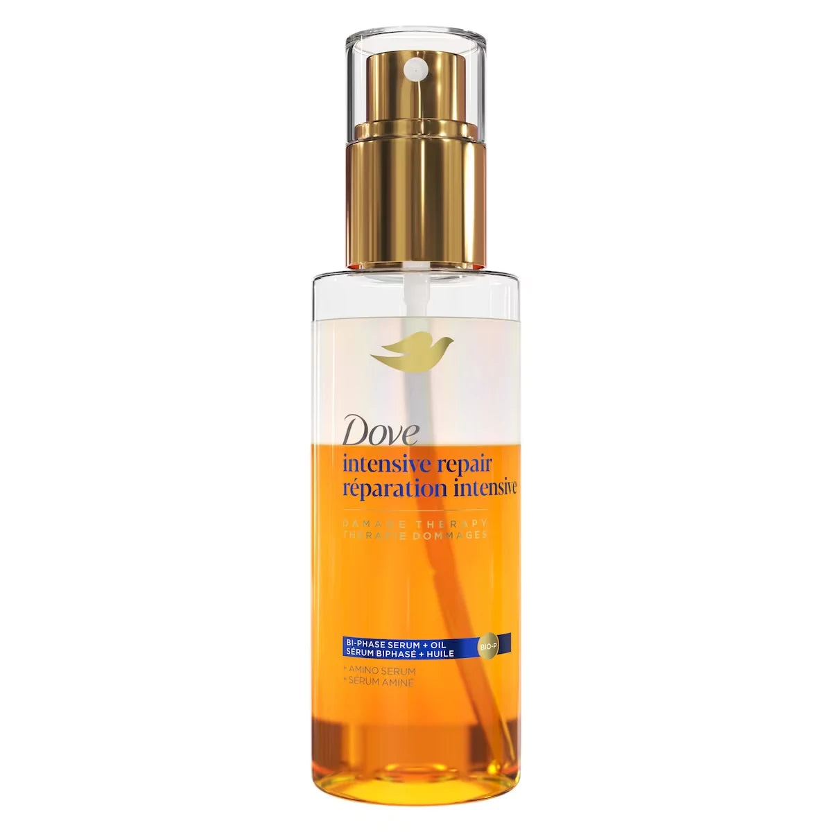 Dove Damage Therapy Intensive Repair for Shine, 115mL front package