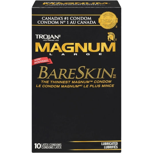 Trojan Magnum BareSkin Large Size Lubricated Condoms product image