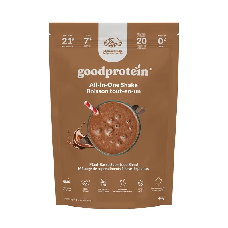 Good Protein Chocolate Fudge - All-in-One Shake front package