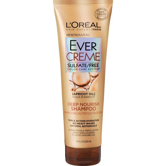 L'Oréal Paris Nourishing Shampoo, EverPure Deep Nourish, Sulfate-Free front package