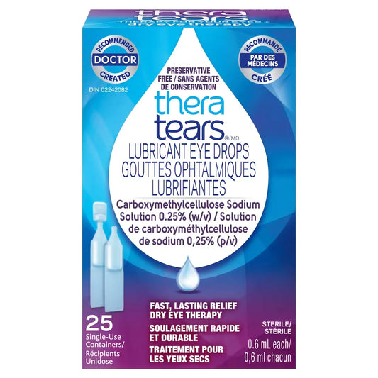 Thera Tears Lubricant Eye Drops Single use product image