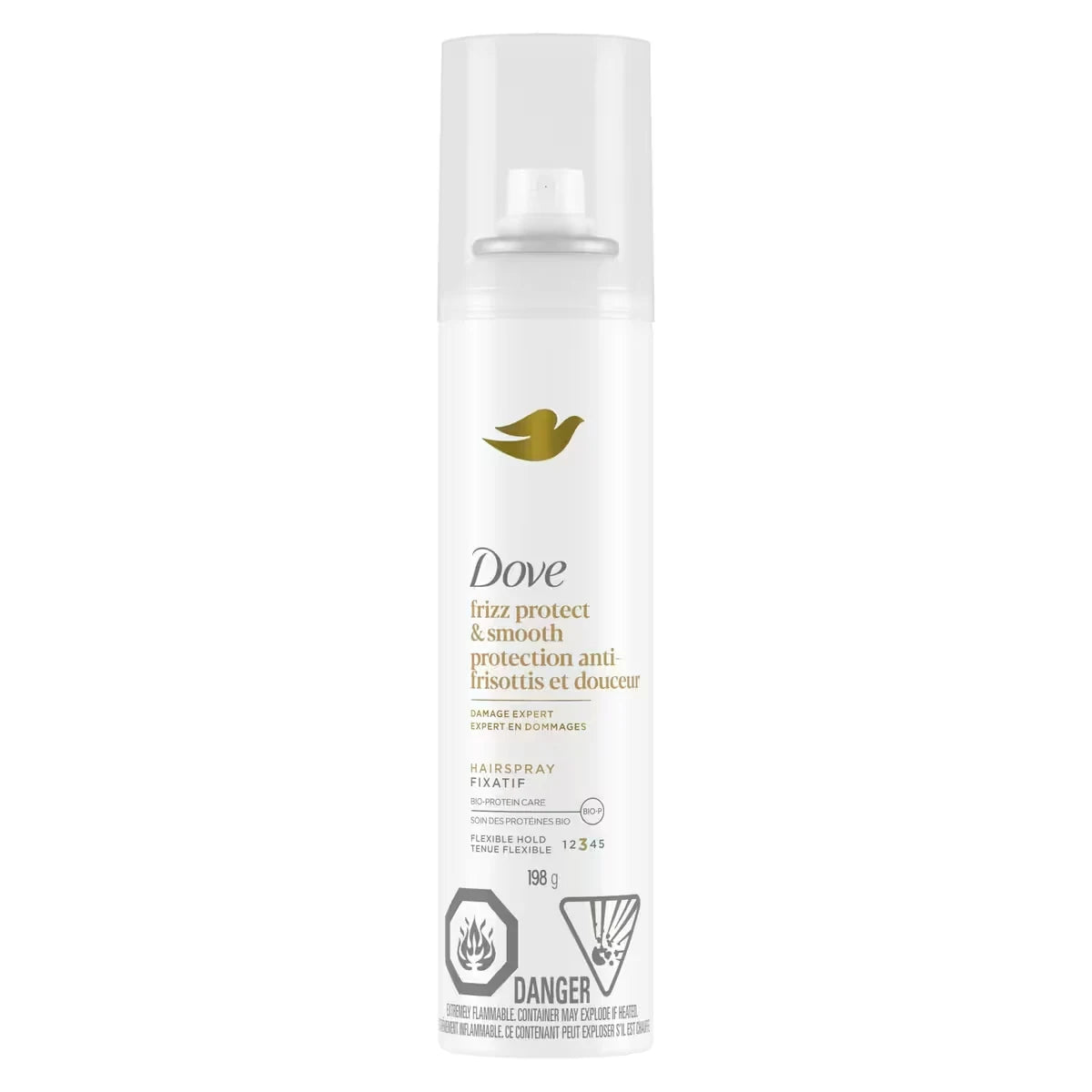 Dove Style + Care Hairspray Flexible Hold 198 GR front package