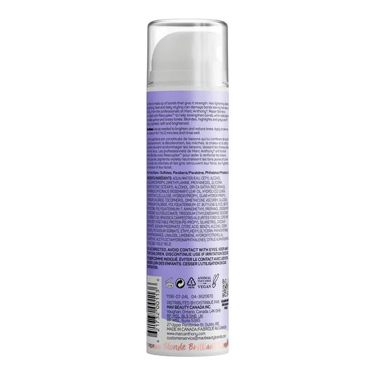 Marc Anthony Repair Blonde Purple Toning Glazing Mask 6.7 fl oz product detail