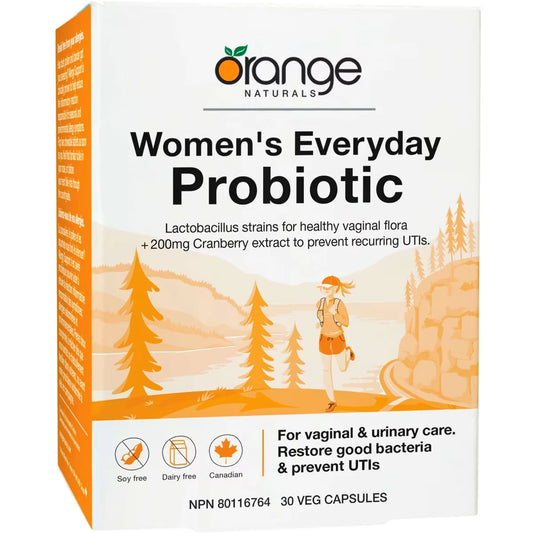 Orange Naturals Women's Everyday Probiotic front package