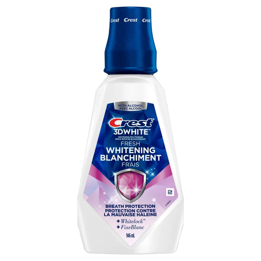 Crest 3D White Fresh Whitening Mouthwash/Mouth Rinse product image