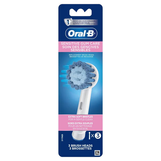 Oral B Sensitive Replacement Electric Toothbrush Head view 2