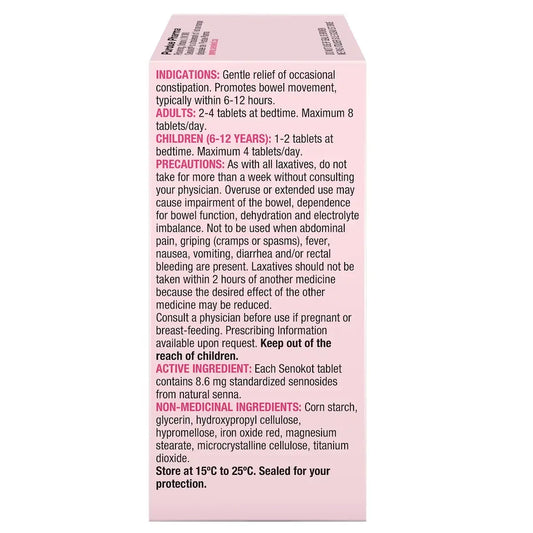 Senokot Natural Laxative for Women 90ct 90 count product detail