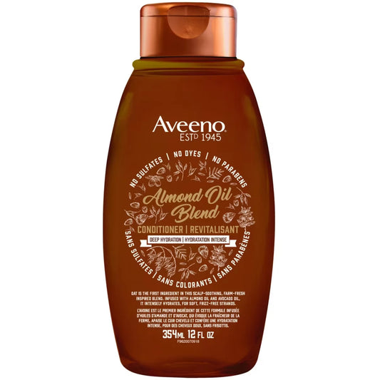 Aveeno Almond & Avocado Oil Blend Sulfate-Free Conditioner front package