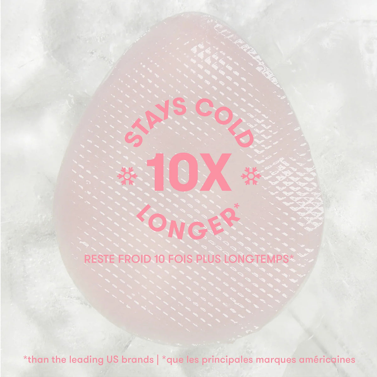 Stays Cold 10x longer pad