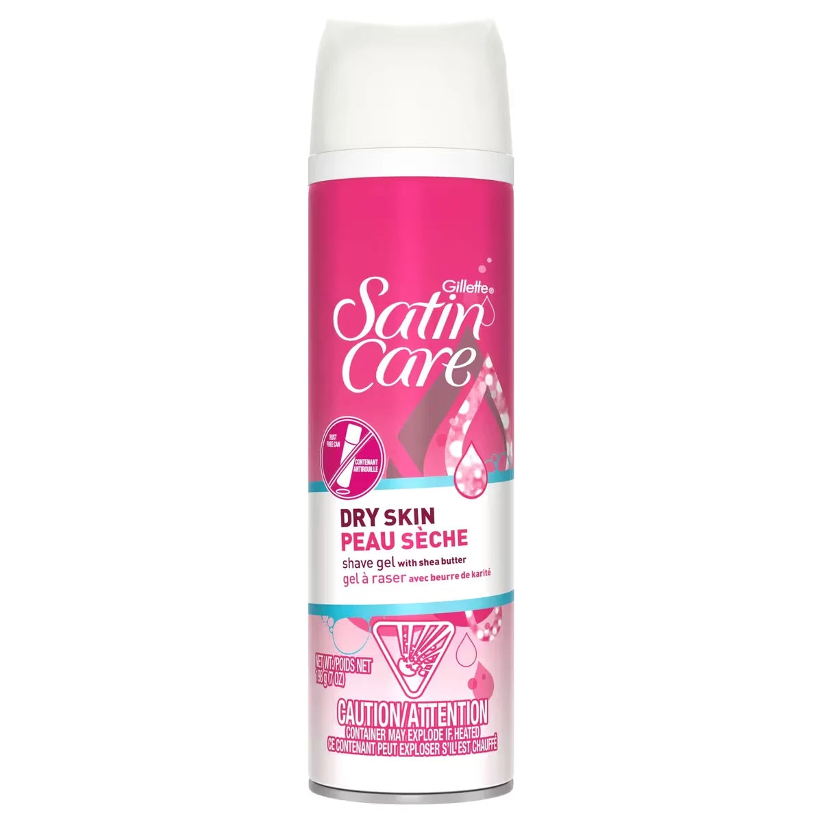 Satin Care Dry Skin Shave Gel for Women 198 g product image