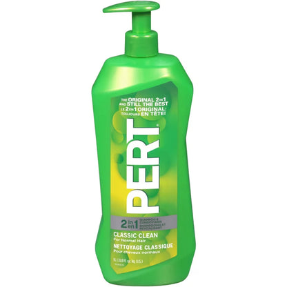 Pert Classic Clean 2-in-1 Shampoo & Conditioner For Normal Hair front package