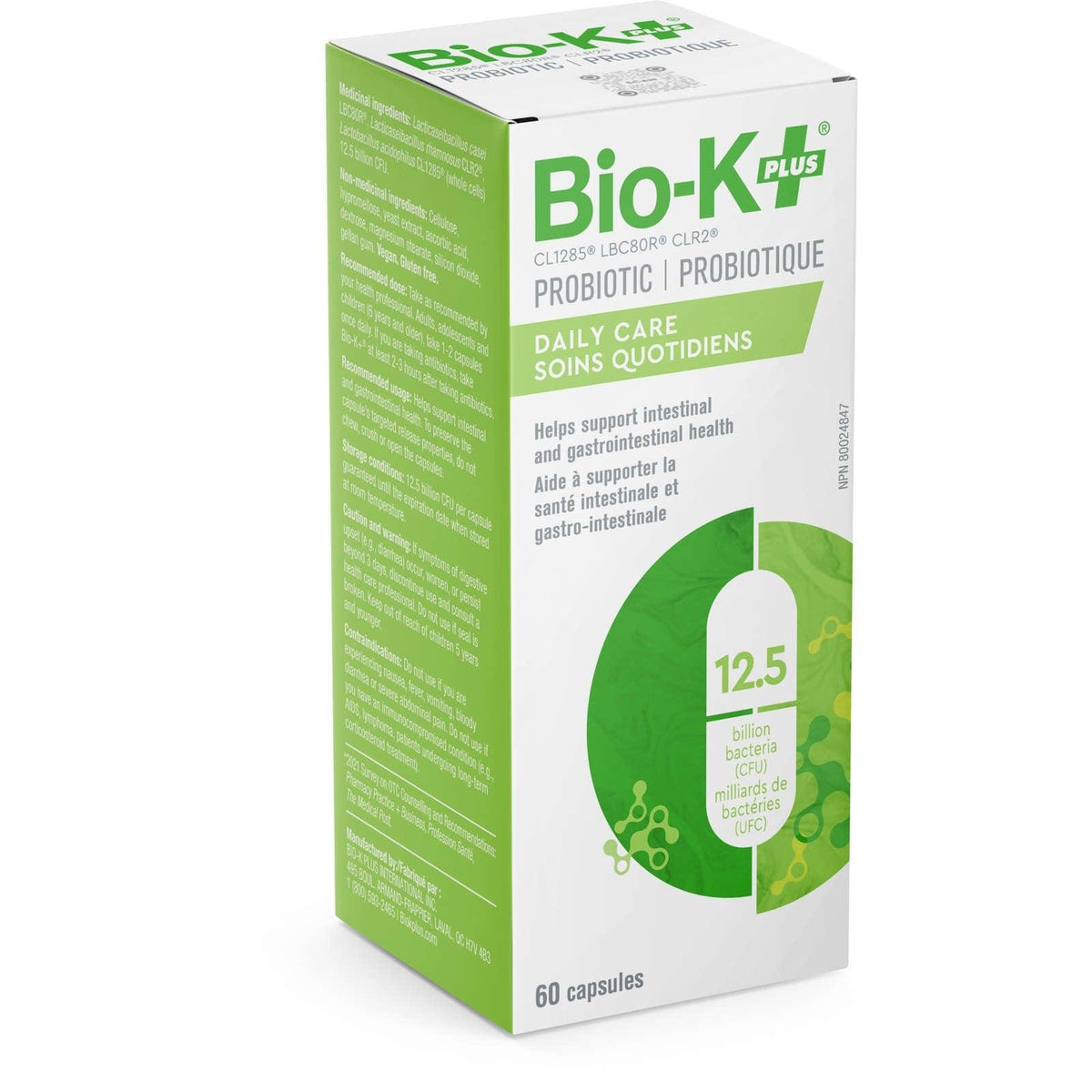 Bio-K Plus Probiotic 60 capsules - view 1